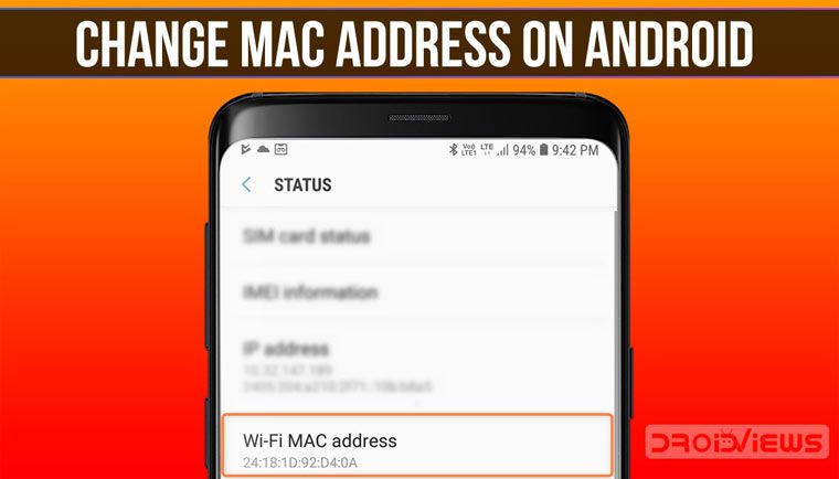 android terminal emulator not changing mac address